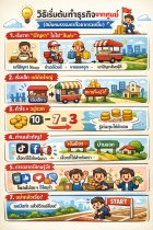 🧠 วิธีเริ่มต้นทำธุรกิจจากศูนย์ (ฉบับคนธรรมดาที่อยากรวยขึ้น)