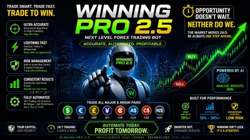 🚀 เจาะลึกระบบเทรด Winning Pro 2.5: สุดยอด EA สาย Breakout ผสม Grid แก้พอร์ต